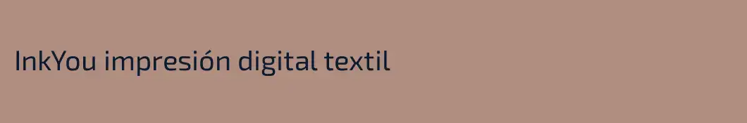 InkYou impresión digital textil